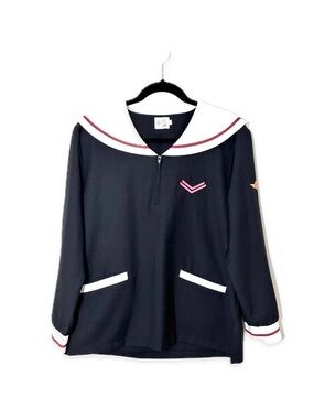 Cardcaptor Sakura Tomoeda Elementary Winter Sailor School Uniform Top Cosplay L